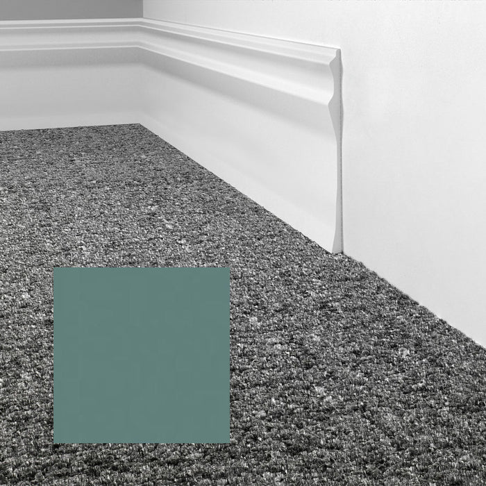 Mohawk - Elemental Edges - 6 in. Sculpted Edge Rubber Wall Base - Jade