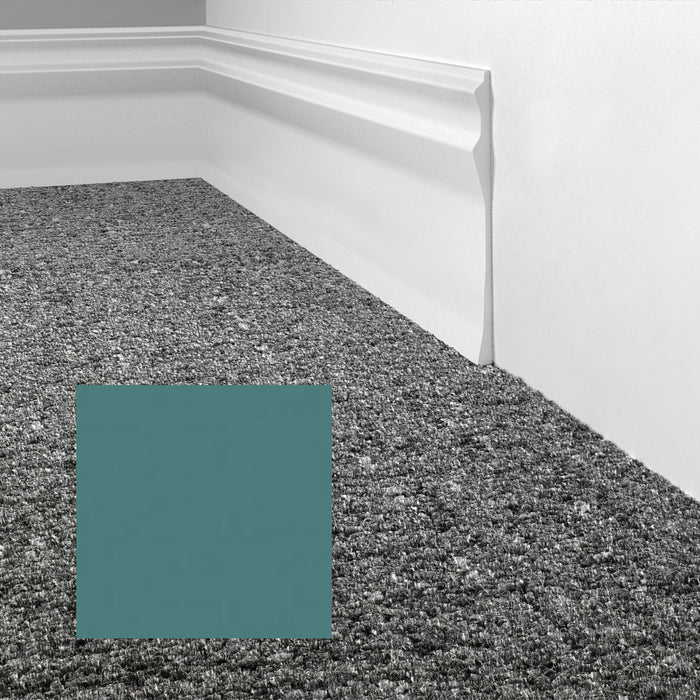 Mohawk - Elemental Edges - 4.5 in. Sculpted Edge Rubber Wall Base - Sage