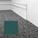 Mohawk - Elemental Edges - 6 in. Sculpted Edge Rubber Wall Base - Forest Green