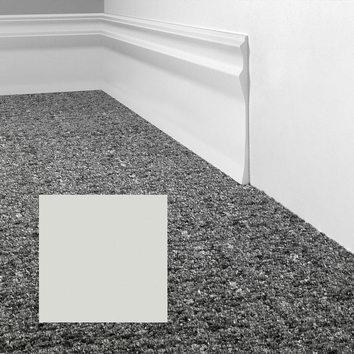 Mohawk - Elemental Edges - 4.5 in. Sculpted Edge Architectural Rubber Wall Base - Satin