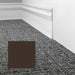 Mohawk - Elemental Edges - 4.5 in. Sculpted Edge Rubber Wall Base - Dark Chocolate