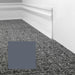 Mohawk - Elemental Edges - 6 in. Sculpted Edge Rubber Wall Base - Slate