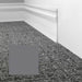 Mohawk - Elemental Edges - 6 in. Sculpted Edge Rubber Wall Base - Pepper Gray