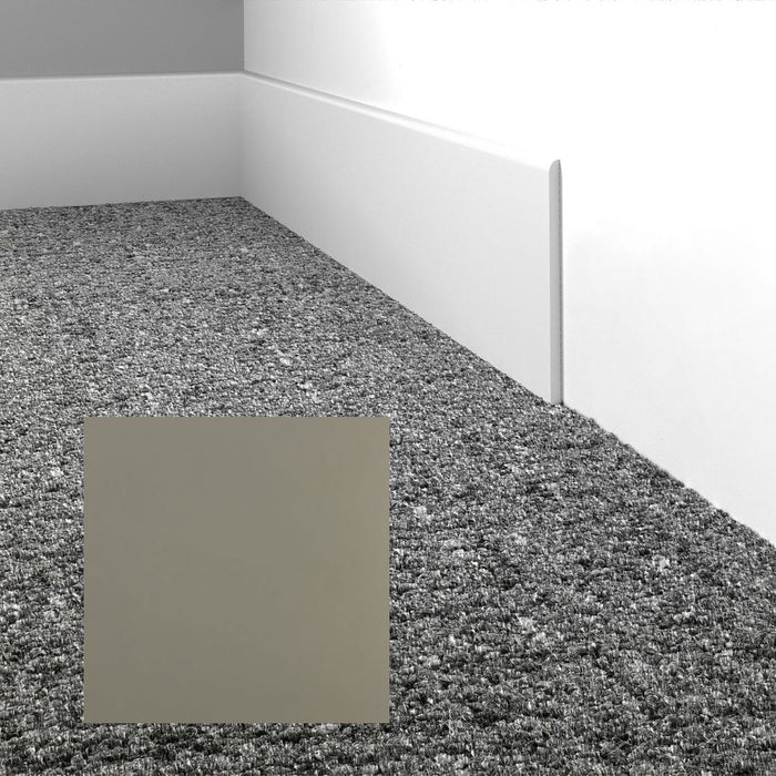 Mohawk - Elemental Edges - 3 in. Straight Cut Rubber Wall Base - Buff