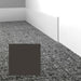 Mohawk - Elemental Edges - 4 in. Straight Cut Rubber Wall Base - Black Brown