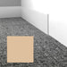 Mohawk - Elemental Edges - 3 in. Straight Cut Rubber Wall Base - Tan