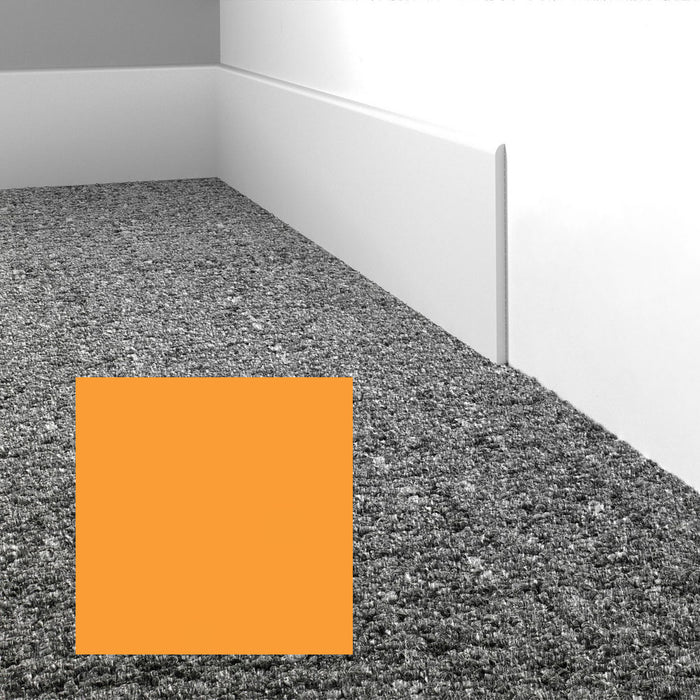 Mohawk - Elemental Edges - 4 in. Straight Cut Rubber Wall Base - Merrigold