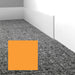 Mohawk - Elemental Edges - 4.5 in. Straight Cut Rubber Wall Base - Merrigold