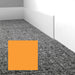 Mohawk - Elemental Edges - 3 in. Straight Cut Rubber Wall Base - Merrigold