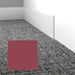 Mohawk - Elemental Edges - 4 in. Straight Cut Rubber Wall Base - Deep Rose