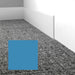 Mohawk - Elemental Edges - 4 in. Straight Cut Rubber Wall Base - Sky