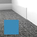 Mohawk - Elemental Edges - 3 in. Straight Cut Rubber Wall Base - Sky