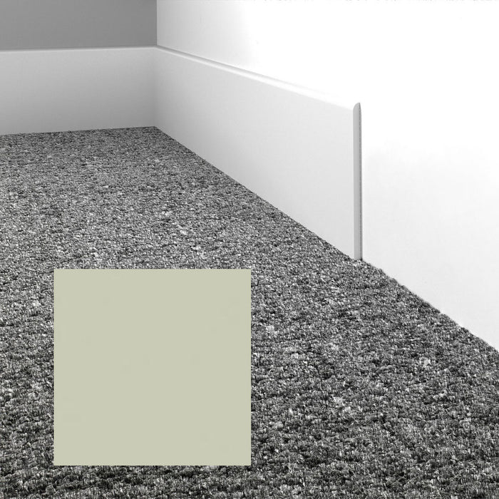 Mohawk - Elemental Edges - 4.5 in. Straight Cut Rubber Wall Base - Minty