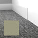 Mohawk - Elemental Edges - 3 in. Straight Cut Rubber Wall Base - Pale Olive