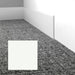 Mohawk - Elemental Edges - 3 in. Straight Cut Rubber Wall Base - White