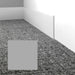 Mohawk - Elemental Edges - 4 in. Straight Cut Rubber Wall Base - Grayish