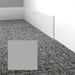 Mohawk - Elemental Edges - 4.5 in. Straight Cut Rubber Wall Base - Grayish
