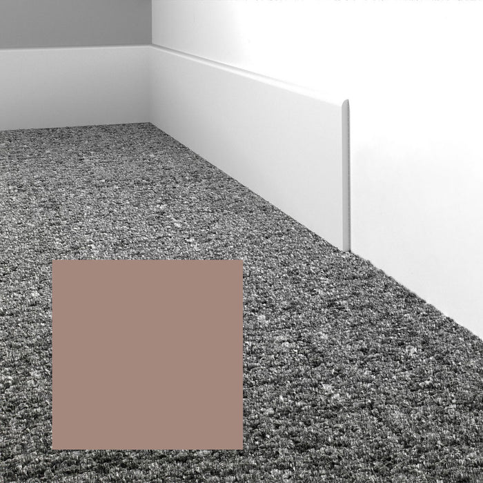 Mohawk - Elemental Edges - 3 in. Straight Cut Rubber Wall Base - Clay