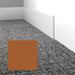Mohawk - Elemental Edges - 4.5 in. Straight Cut Rubber Wall Base - Auburn