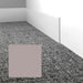 Mohawk - Elemental Edges - 4 in. Straight Cut Rubber Wall Base - Fog