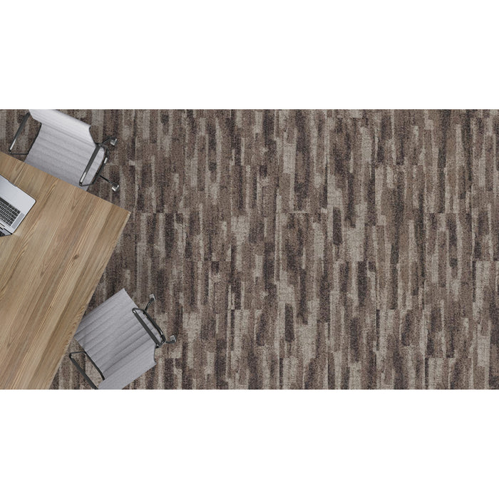 Mohawk Group - Social Canvas - Art Therapy - Commercial Carpet Tile - Journal Installed