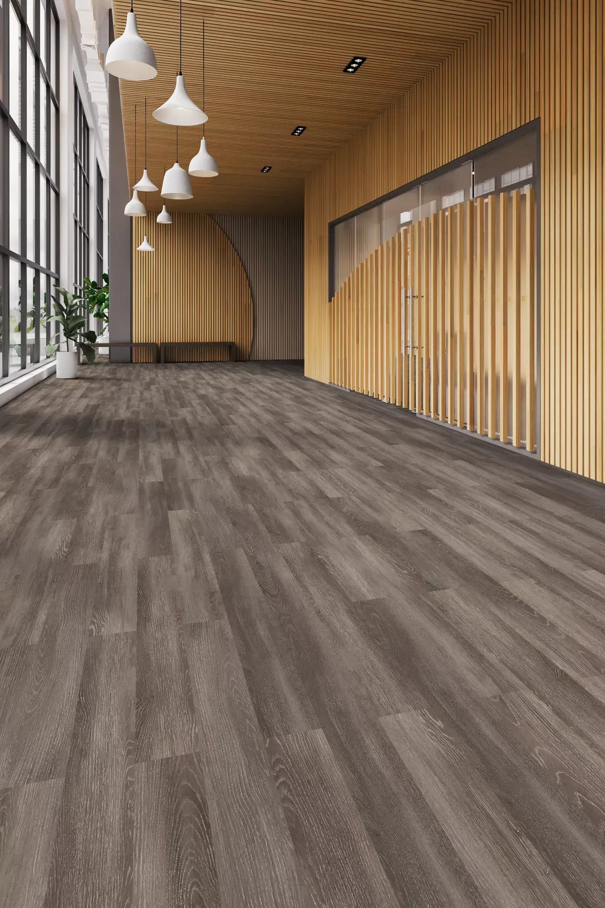 Tarkett - Event+ Wood - Crafted Plank - 6&quot; x 48&quot; - Luxury Vinyl Tile - Provence Installed