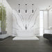 Daltile - Astronomy - 12 in. x 24 in. - Porcelain Tile - Matte - Nebula Installed