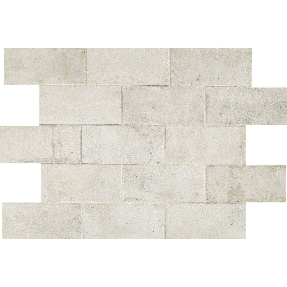 Daltile - Brickwork - 4 in. x 8 in. Glazed Porcelain Tile - Studio