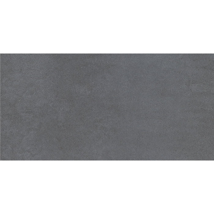 Daltile - Cohesion - 12 in. x 24 in. - Porcelain Tile - Textured - Dark Grey