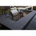 Daltile - Continental Slate - 3 in. x 3 in. - Glazed Ceramic Mosaic - Matte - Asian Black Installed 2
