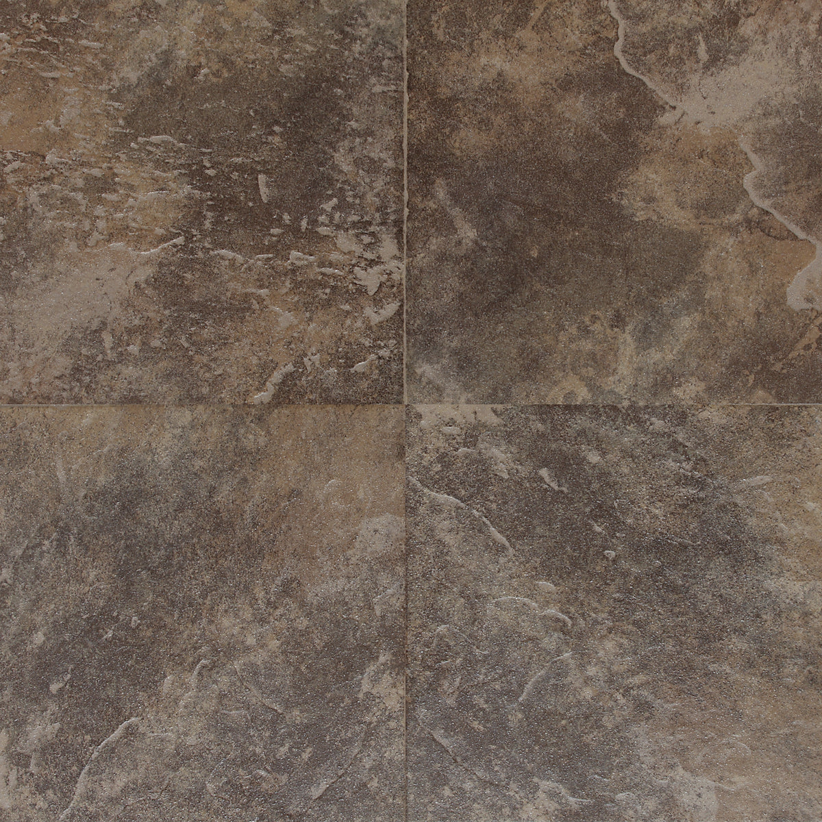 Daltile - Continental Slate - 12 in. x 12 in. - Porcelain Tile - Matte - Moroccan Brown