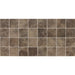 Daltile - Continental Slate - 3 in. x 3 in. - Glazed Ceramic Mosaic - Matte - Moroccan Brown