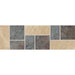 Daltile - Continental Slate - 4 in. x 12 in. - Porcelain Tile Decorative Border - Matte - Persian Gold CS75