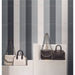 Daltile - Color Wheel Linear - 4 in. x 16 in. Glazed Ceramic Wall Tile - Matte Chalkboard Installed