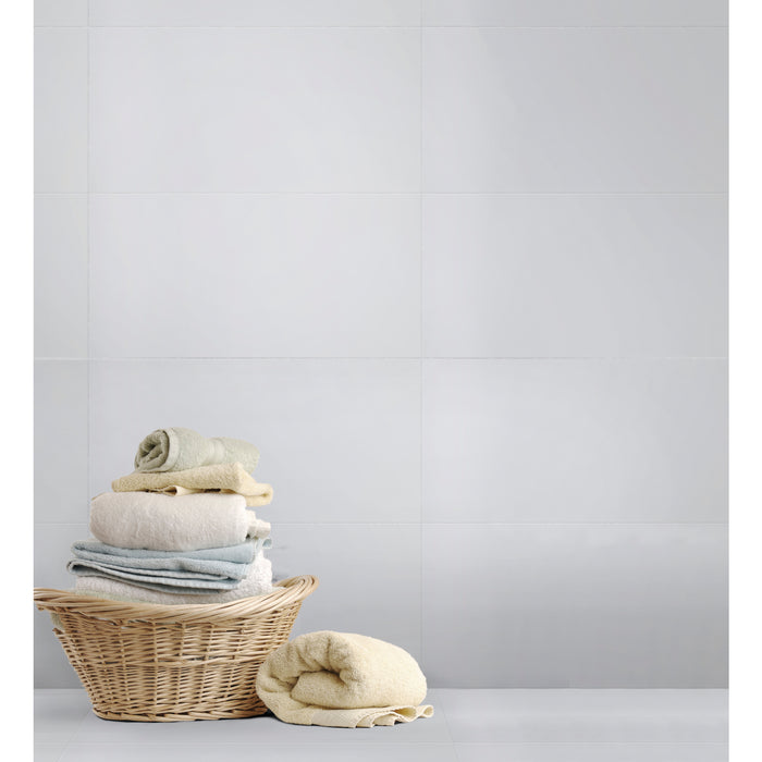 Daltile - Composition - 12 in. x 24 in. - Glazed Ceramic Tile - Matte - Gesso Installed
