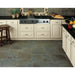 Daltile - Continental Slate - 18 in. x 18 in. - Porcelain Tile - Matte - Brazilian Green Kitchen Install