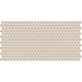 Daltile - Keystones - Penny Rounds - Porcelain Tile Mosaic - Matte - Urban Putty