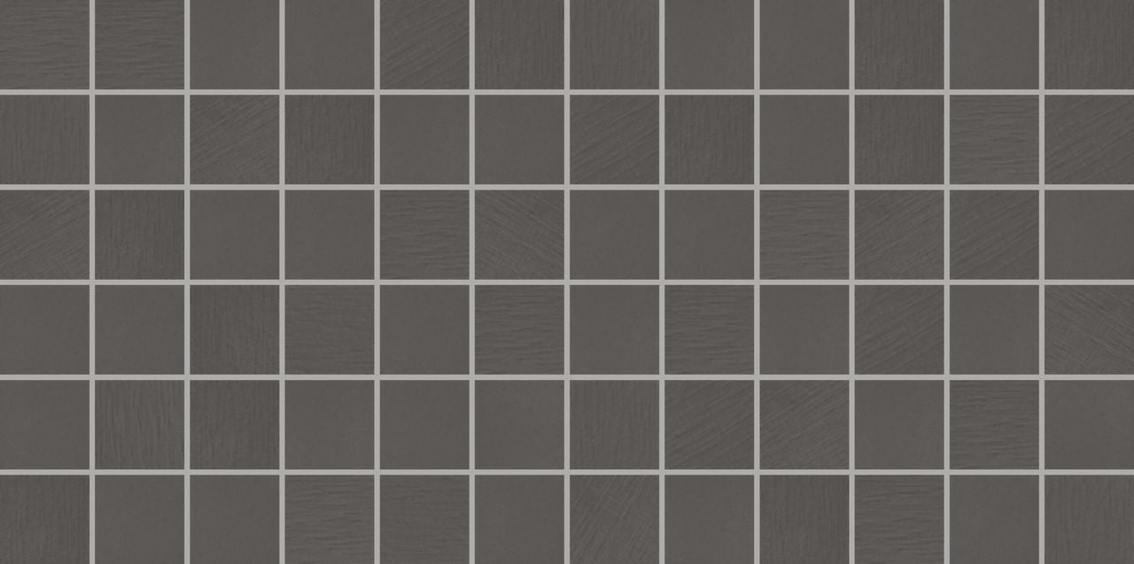 Daltile - Keystones - 1" x 1" Straight Joint - Porcelain Tile Mosaic - Matte - Black