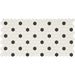 Daltile - Keystones - 1" Hexagon - Porcelain Tile Mosaic - Matte - Arctic White/Black