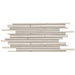Daltile - Delegate - 12 in. x 24 in. - Random Linear Porcelain Tile Mosaic - Matte - Off White