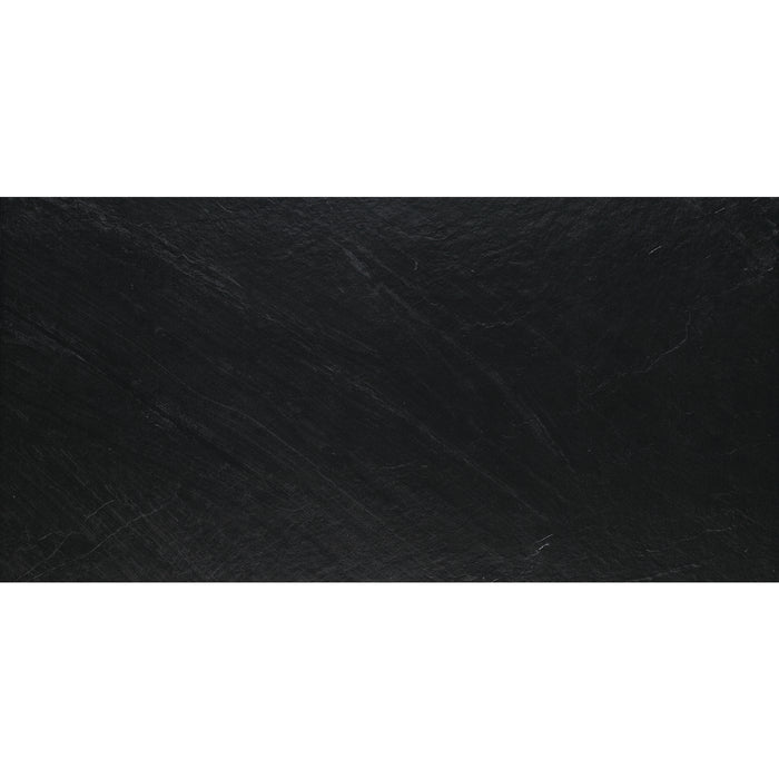Daltile - Delegate - 12 in. x 24 in. - Porcelain Tile - Matte - Black