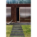 Daltile - Delegate - 20 in. x 40 in. - Porcelain Paver Tile - Textured - Dark Grey Installed