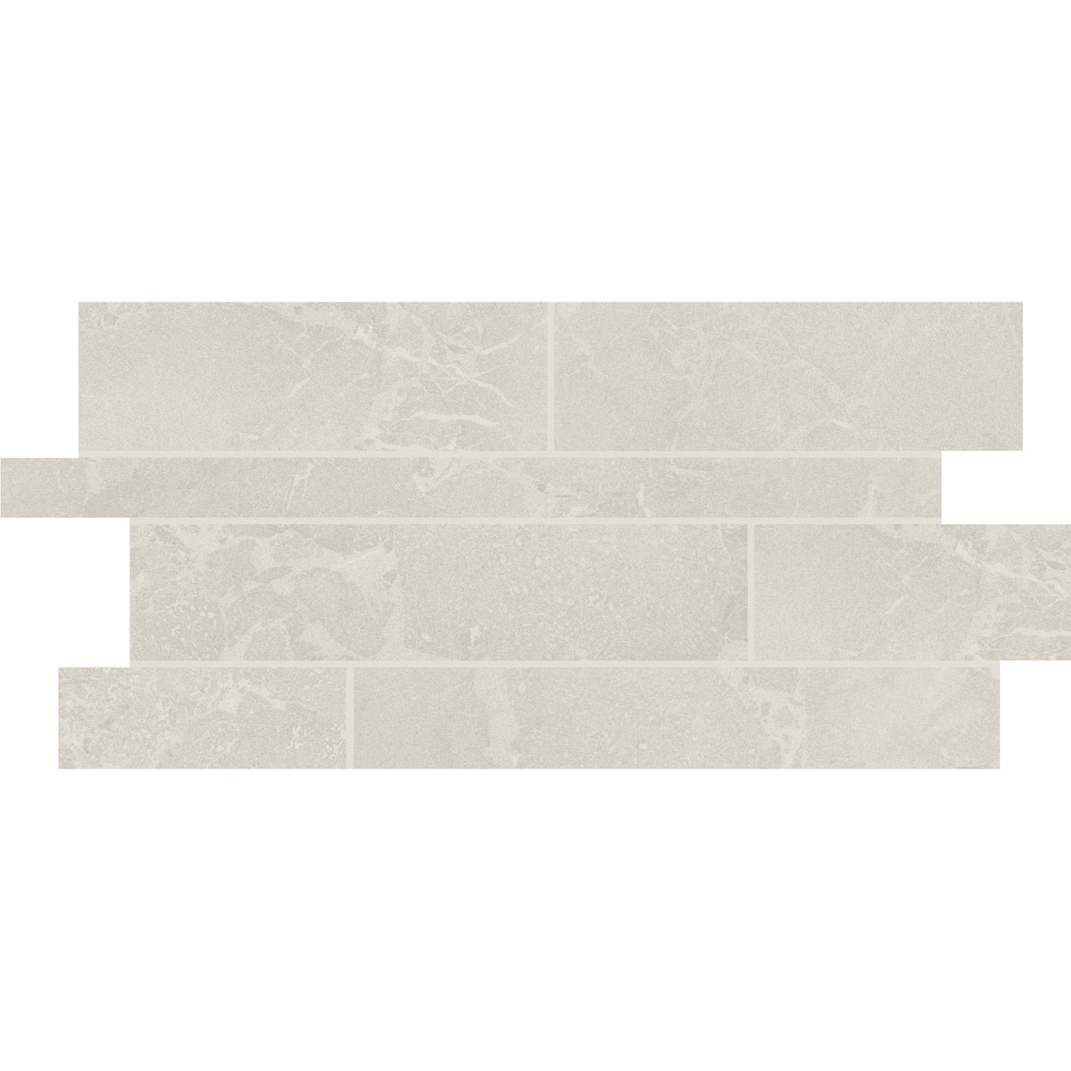 Daltile - Enlite - 12 in. x 24 in. - Porcelain Random Linear Mosaic - Matte - Illuminate