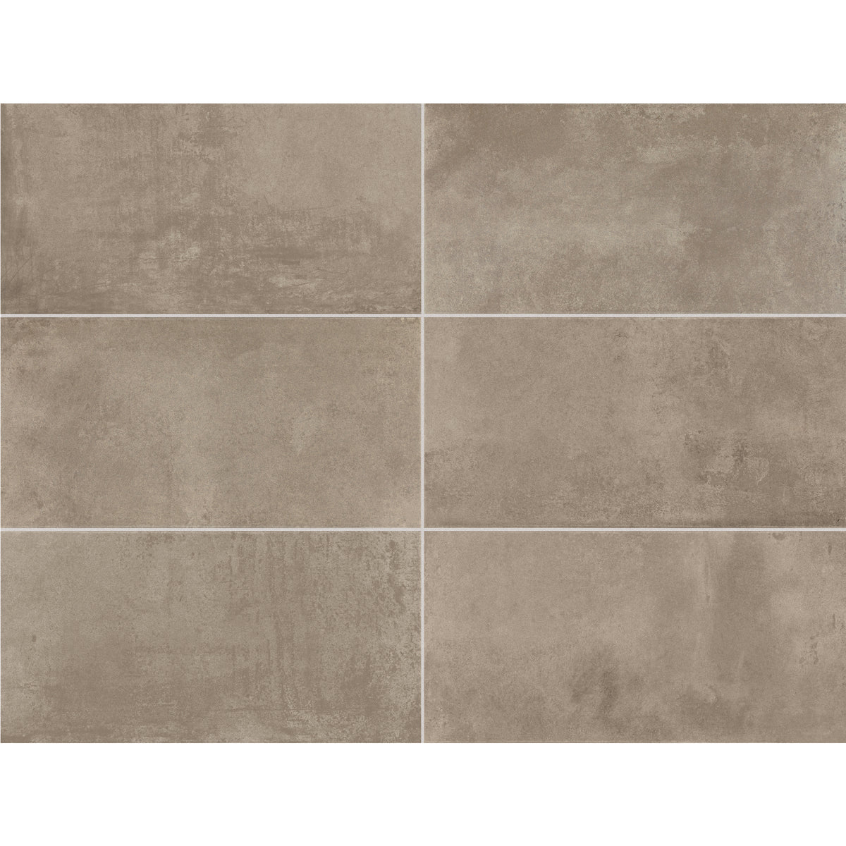 Daltile - Emergent - 24 in. x 48 in. - Porcelain Floor Tile - Light Polished - Pewter Variation View