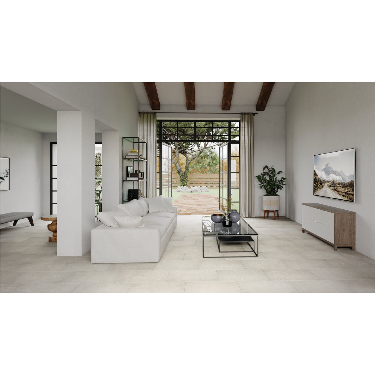 Daltile - Enlite - 15 in. x 30 in. - Colorbody Porcelain Tile - Matte - Illuminate Installed