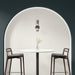 Daltile - Keystones - 2" Organic Hexagon - Porcelain Tile Mosaic - Matte - Arctic White wall installation