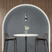 Daltile - Keystones - 2" Organic Hexagon - Porcelain Tile Mosaic - Matte - Castlerock wall installation