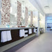Daltile - Keystones - 1" x 1" Straight Joint - Porcelain Tile Mosaic - Matte - Maple Blend wall installation