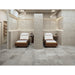 Daltile - Emergent - 24 in. x 24 in. - Porcelain Floor Tile - Light Polished - Aluminum Installed
