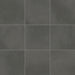 Daltile - Volume 1.0 - 6 in. x 6 in. Glazed Porcelain Tile - Amplify Black